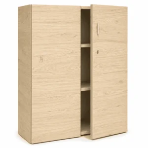 Armario de Oficina con Puertas Altas - 3 Estantes