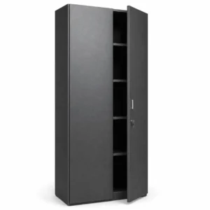 Armario de Oficina con Puertas Altas - 5 Estantes