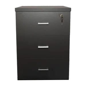 cajonera 3 cajones gris