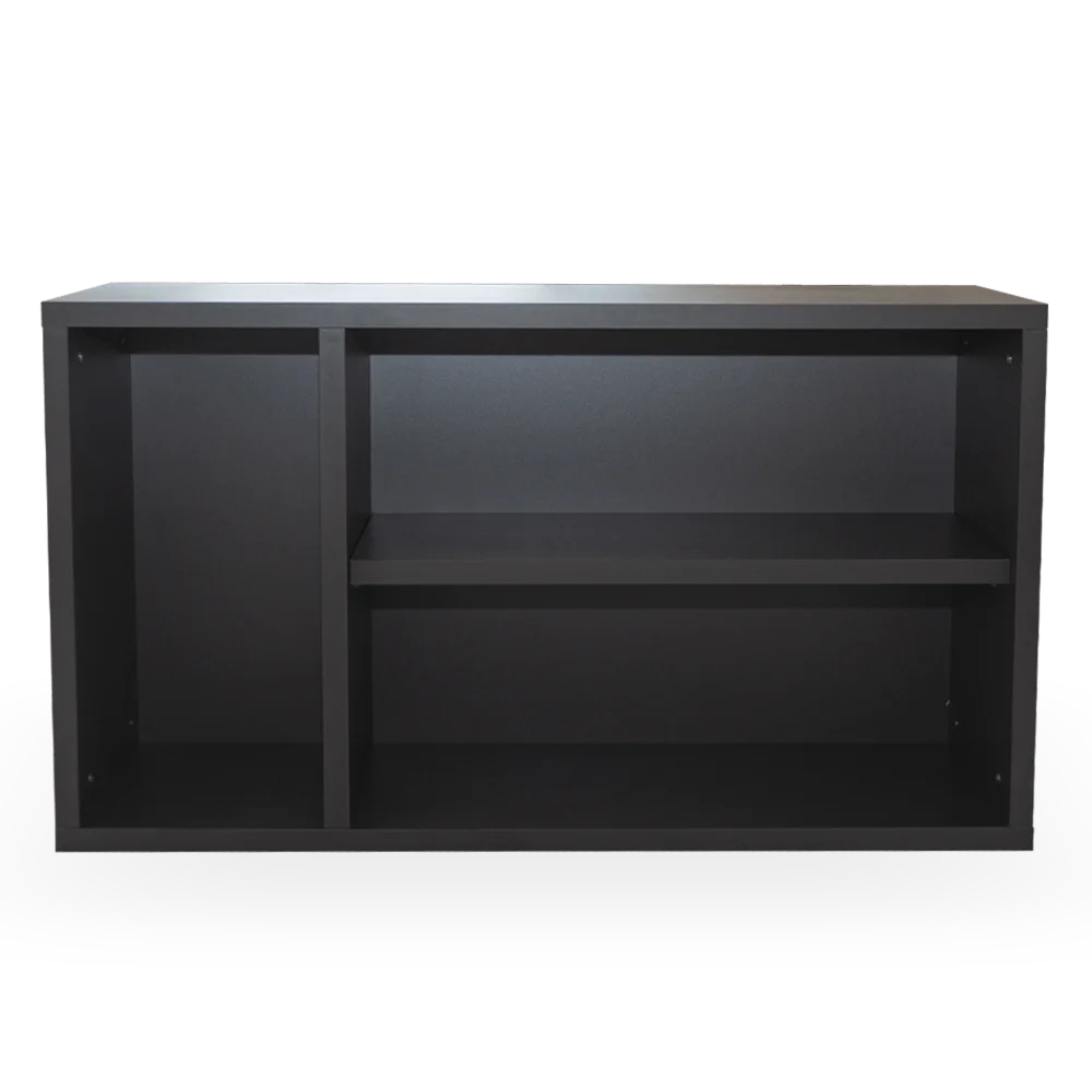 mueble de oficina gris