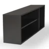 mueble de oficina gris