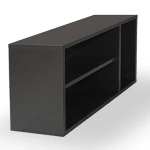 mueble de oficina gris