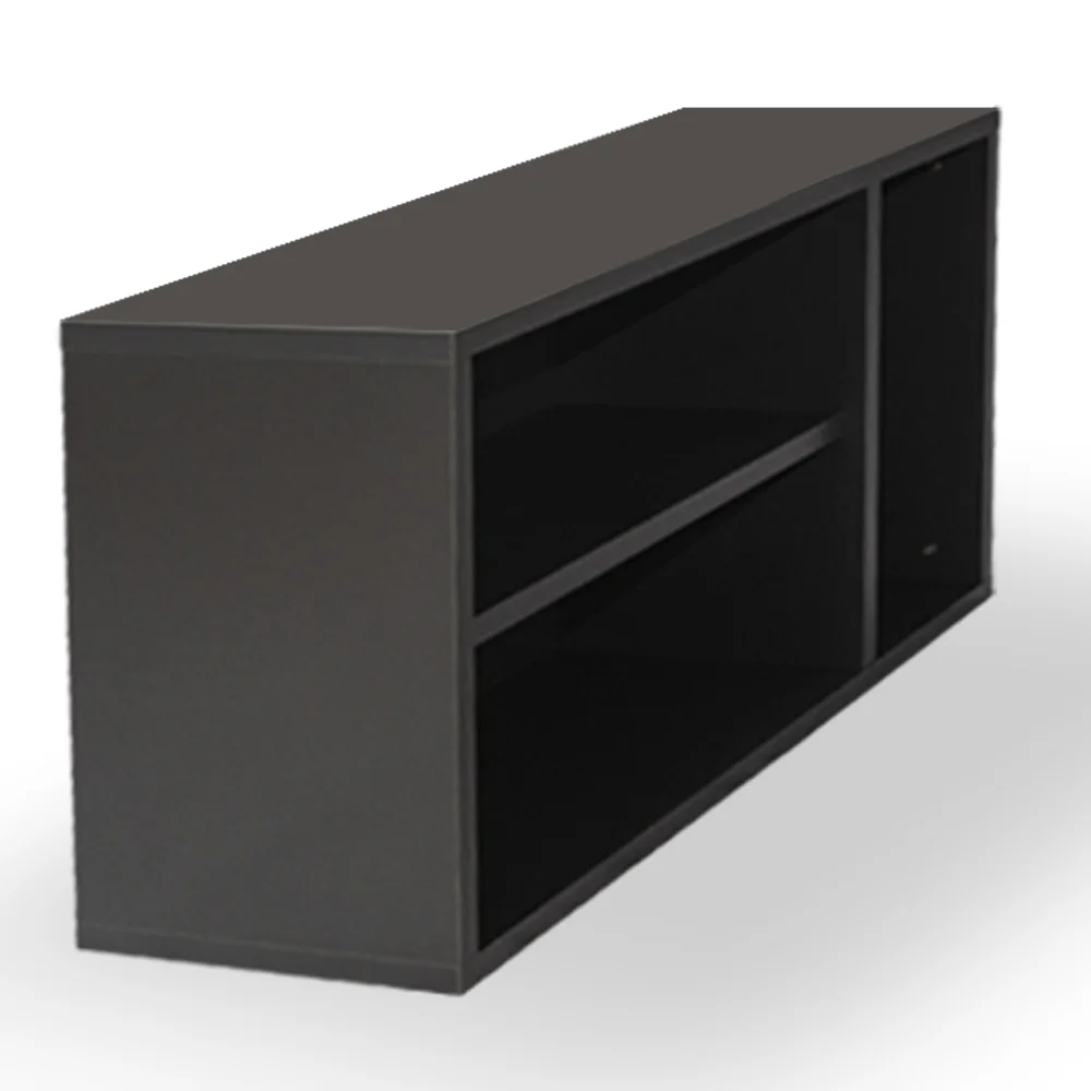 mueble de oficina gris