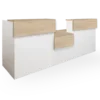 mostrador osiris doble roble