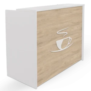 Mostrador para Cafeterías - Diseño Compacto, Moderno y Funcional