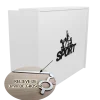 SPORT 1 DETALLE TABLA BLANCO mostrador recepción diseño gimnasio blanco