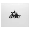 SPORT 1 TABLA BLANCO mostrador recepción diseño gimnasio blanco