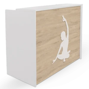 Mostrador para Centro de Yoga - Equilibrio, Diseño y Armonía
