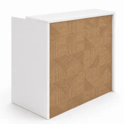 Mostrador de Recepción – Diseño Moderno y Funcional | Modelo Compact Kubic