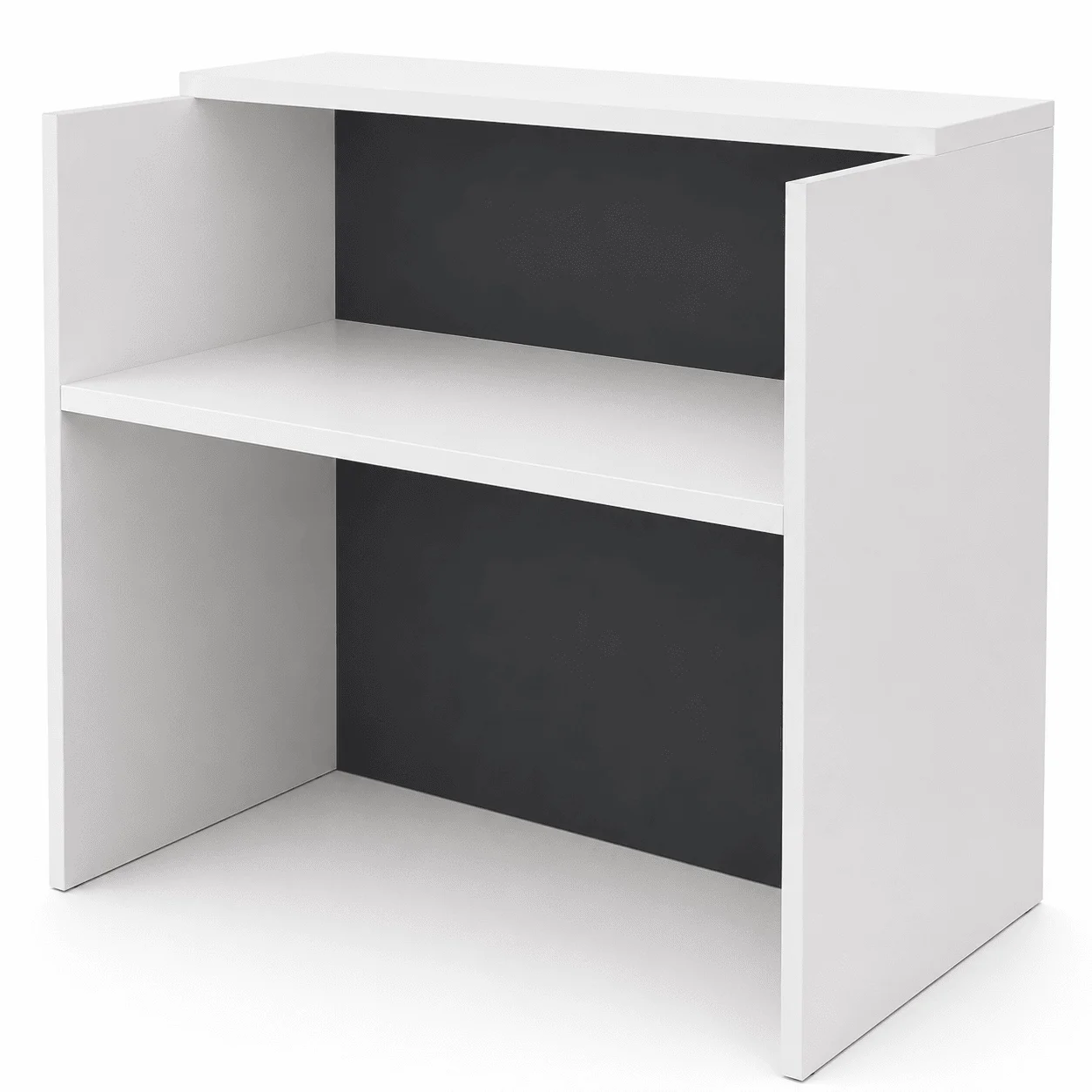 Mostrador de Recepción – Modelo Compact Gris grafito