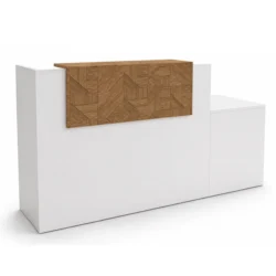Mostrador Adaptado - Recepción Accesible con Estilo | Diseño Kubic