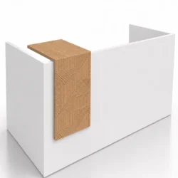 Mostrador de Recepción Atenea PLUS – Recepción Moderna | Diseño Kubic