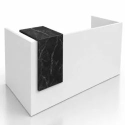 Mostrador de Recepción Atenea PLUS - Recepción Moderna | Diseño Piedra