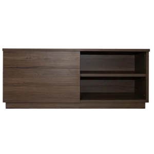 outlet - mueble auxiliar nogal