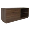 outlet - mueble auxiliar nogal