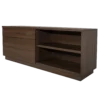 outlet - mueble auxiliar nogal