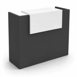 Mostrador Basic - Diseño Gris Antracita y Blanco