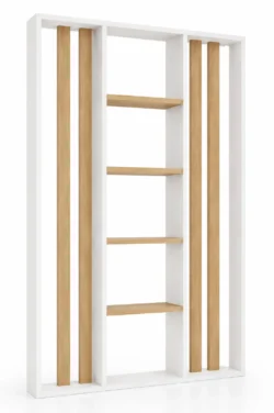 Separador de Ambientes con Estantería - 120 cm Largo