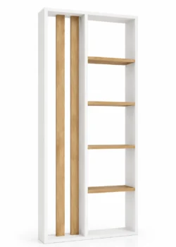 Separador de Ambientes con Estantería - 80 cm Largo