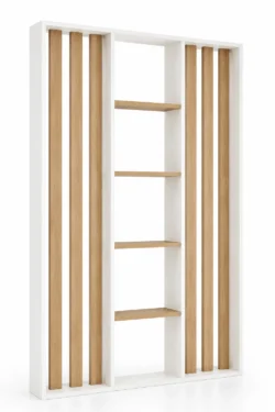 Separador de Ambientes con Estantería - 170 cm Largo